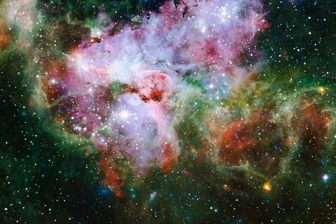 Outer space. Elements of this image furnished by NASA Stock Photos