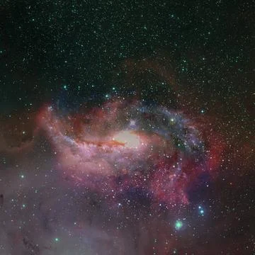 Outer space. Elements of this image furnished by NASA Outer space. Element... Stock Photos