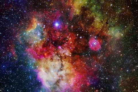  Outer space. Elements of this image furnished by NASA Outer space. Scienc... 写真素材