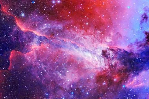 Outer space. Elements of this image furnished by NASA Outer space. Science... Stock Photos