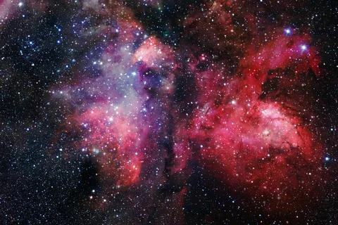 Outer space. Elements of this image furnished by NASA Outer space. Science... 库存照片