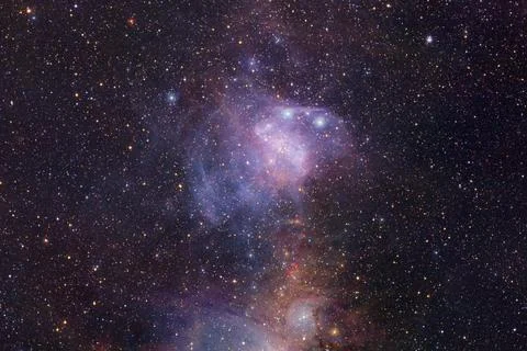 Outer space. Elements of this image furnished by NASA Outer space. Science... Stock Photos