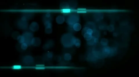 Outer Space Focus Loop - Blue Stock Footage 10542752