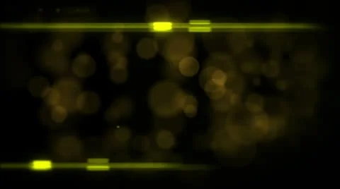 Outer Space Focus Loop - Yellow Stock Footage 10542837