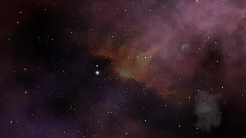 Outer Space Galaxy Background Animation Stock Footage 279908473