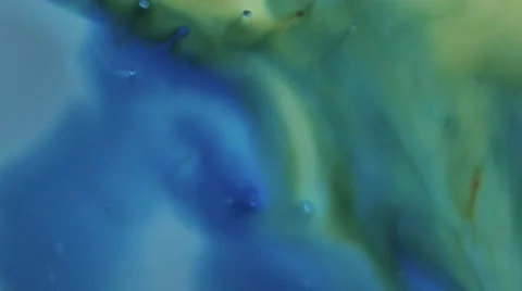 Outer Space - Green and Blue mix abstract 스톡 동영상 47565890