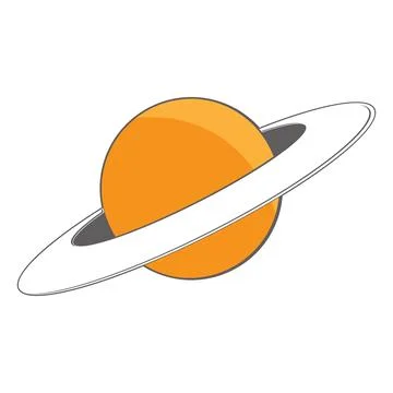 Outer space icon vector illustration Stock Illustration