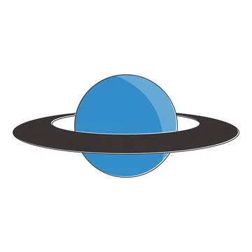 Outer space icon vector illustration Stock Illustration