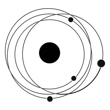 Outer space icon vector illustration Stock Illustration