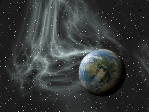 Outer space Stock Illustration