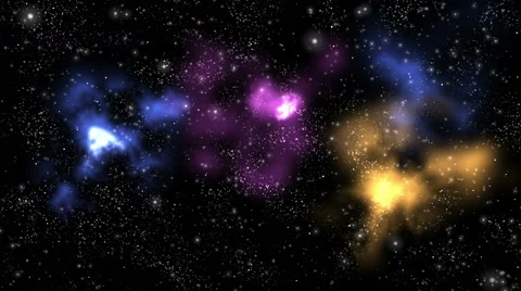 Outer Space Nebula 4k Vídeo Stock 51651014