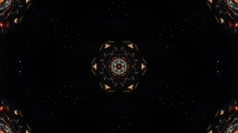 Outer Space Relaxing Meditation Loop Stockbeeldmateriaal 245413168