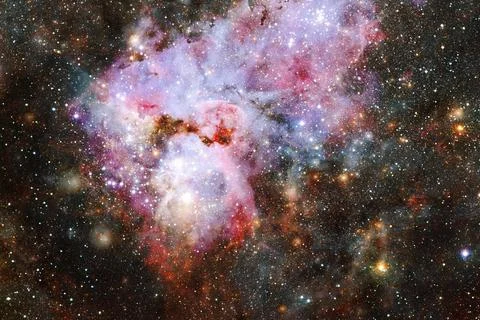 Outer space. Science fiction cosmos. Elements of this image furnished by NASA Stock Photos