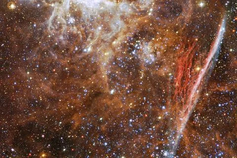 Outer space. Science fiction cosmos. Elements of this image furnished by NASA Stock Photos