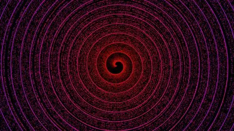 Outer Space, spiral particles イラスト素材