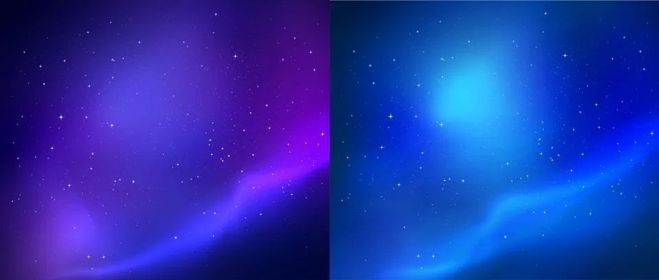 Outer space vector backgrounds Stock Illustration