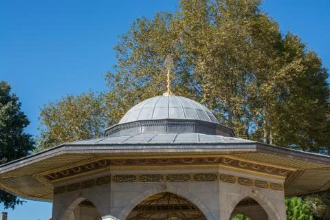 Outer view of dome in Ottoman architecture Stock Photos