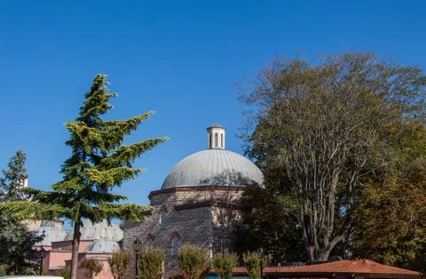 Outer view of dome in Ottoman architecture Stock Photos