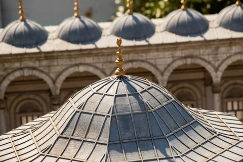 Outer view of dome in Ottoman architecture Stock-Fotos