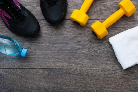 Outfit for hard training Stock Photos
