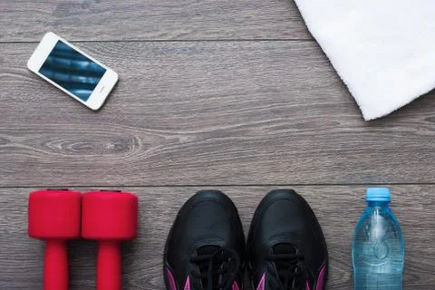 Outfit for hard training Stock Photos