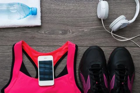 Outfit for hard training Stock Photos