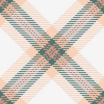 Outfit vector fabric background, mid textile texture plaid. 40s tartan seam.. Stock Illustration