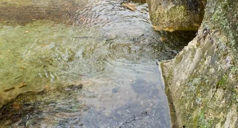 Outflow channels Stock Photos