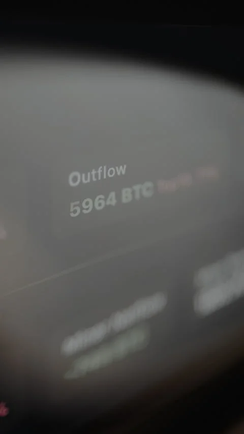 Outflow type of transaction for BTC currency with amount of 5974 Stock Footage 328863569