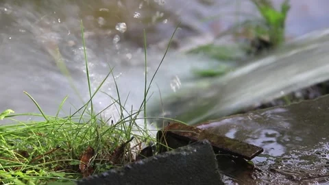 Outflow Of Water Stock Footage 253653396