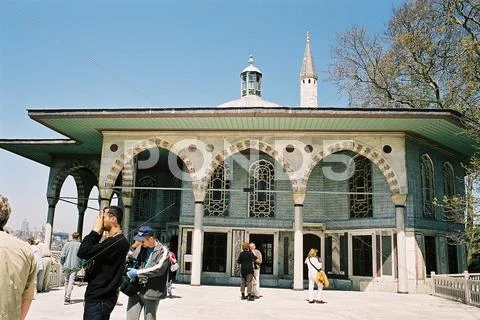 Outhous Topkapi Saray in Istanbul in Turkey Stock Photos