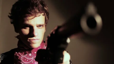 Outlaw Stock Footage 25856414