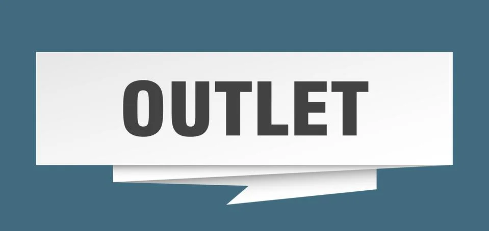 Outlet Stock Illustration