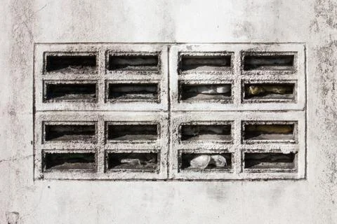 Outlet on wall Stock Photos