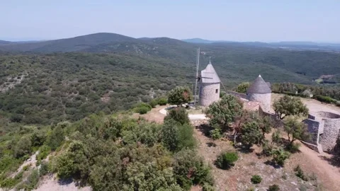 The outline of the 3 mills Stock Footage 246635341