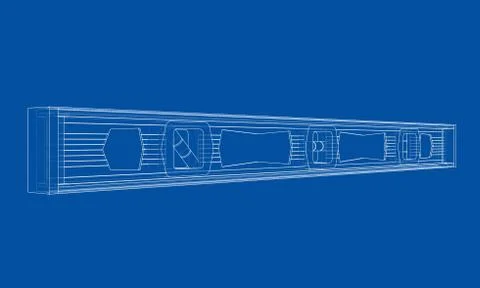 Outline building level. Vector Ilustración de archivo