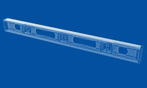 Outline building level. Vector Ilustración de archivo