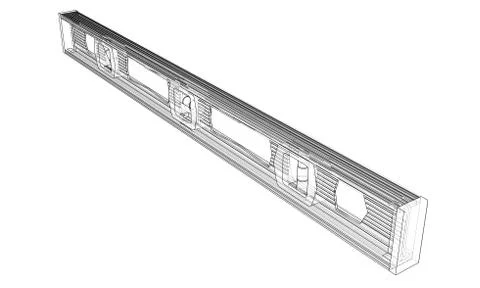 Outline building level. Vector Ilustración de archivo
