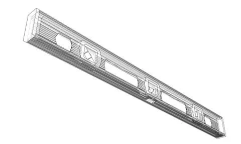 Outline building level. Vector Ilustración de archivo