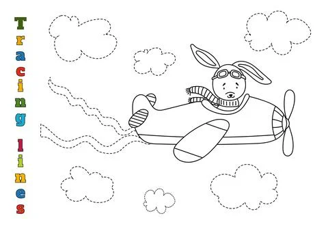 Outline The Cloud Illustrazione stock