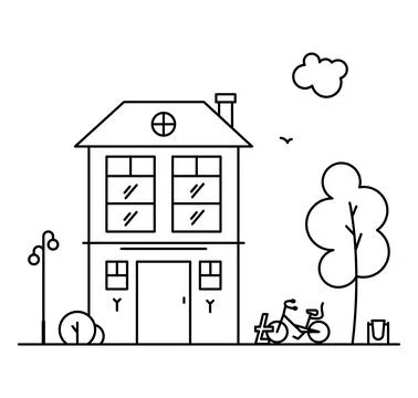 Outline concept collection. Stock Illustration