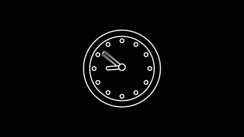 Outline icon animation. Stock Footage 225287455