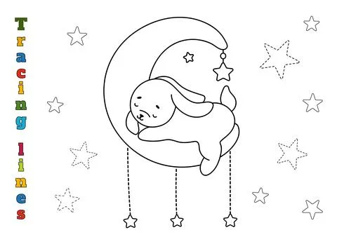 Outline The Star Stock Illustration