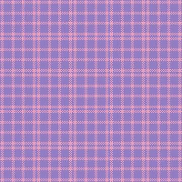 Outline tartan vector pattern, outfit seamless textile check. Slim fabric b.. Stock Illustration
