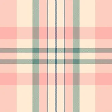 Outline textile pattern tartan, woven texture plaid background. Korean seam.. Stock Illustration