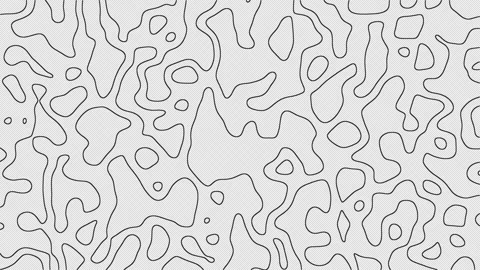 Outline topographic contour map Geometric pattern Moving waves loop animati.. Stock Footage 242380751