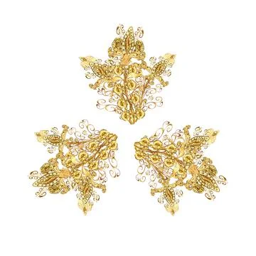 Outline. Vector doodle sketh pattern with ethnic mandala ornament on a yellow co Illustrazione stock