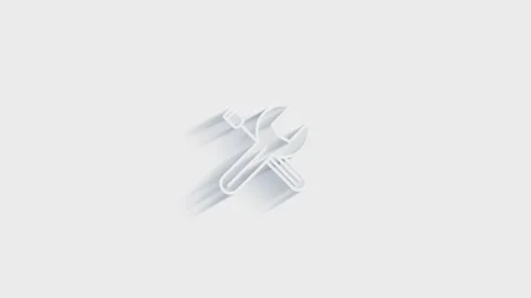 Outline web 3D shadow icons. Construction and home repair tools, building. Work Видео 153795778