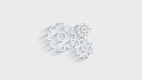 Outline web 3D shadow icons. Construction and home repair tools, building. Work Видео 153807044