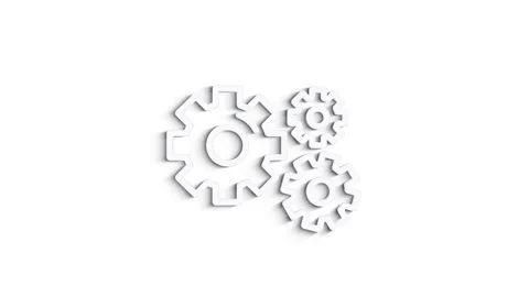 Outline web 3D shadow icons. Construction tools, building. Work safety. Motion Video stock 153841881